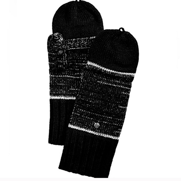 NWT Michael Kors Metallica Fingerless Gloves - Picture 4 of 7